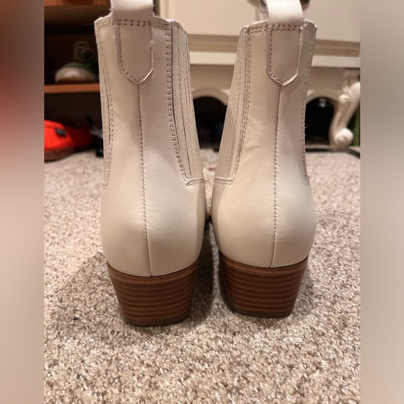 Marc Fisher LTD Yarita Pointed Toe Bootie in ivory - Picture 3 of 4